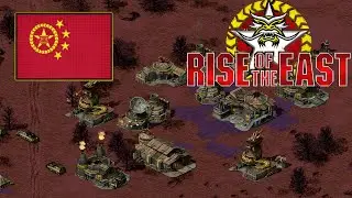 Rise of the east 3.0 China gameplay Generals in red alert 2