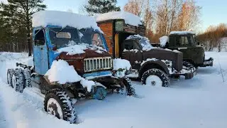 Let's start Praga V3S and compare it with GAZ-63 and GAZ-66!