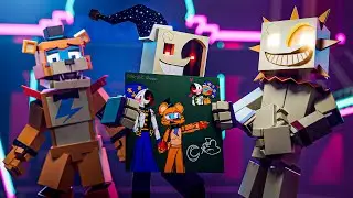 Minecraft FNAF Moondrops Secret relationship! (Minecraft Roleplay)
