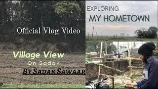 Hometown Official Vlog | Sadak Sawaar |Hometown Vlog | Moto Vlogging