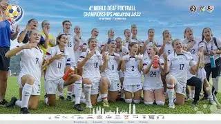 Day 5 Highlights | 4th World Deaf Football Championships 2023 | 01/10/2023