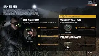Wildlands Sam Fisher Mission Solo Challenge