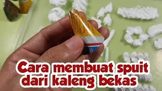CARA MEMBUAT SPUIT DARI KALENG BEKAS