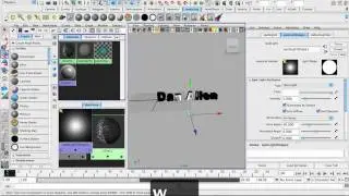 Autodesk Maya Tutorial : Creating 3D Text