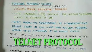 What is TELNET ? | Linux Networking