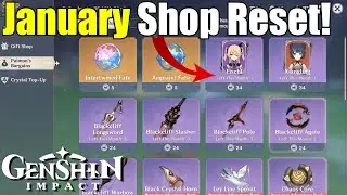 New January Star Glitter Shop! [Genshin Impact]