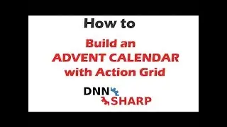 Build and Advent Calendar with Action Grid
