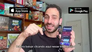 Sua biblioteca de jogos de tabuleiro portátil