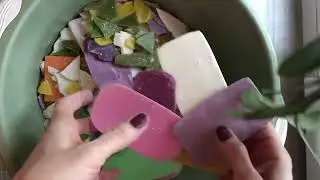 Ломаю мыльные пластинки/Breaking soap plates