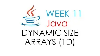 Arrays Dynamic (Size and Input) | Computer Programming 2 (Java)