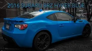 2016 Subaru BRZ Hyper Blue Edition