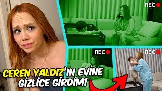CEREN'İN EVİNDE GİZLİCE KALIP KORKUTTUM ?! 