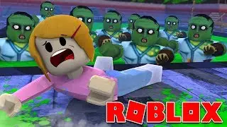 Roblox | Escape The Zombie Pool Obby | 2 Player!