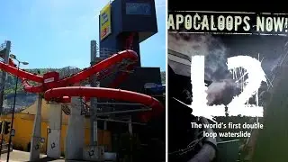 Doppel-Looping-Rutsche 