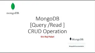MongoDB - Query /Read Operation -CRUD Operations with Full Demo