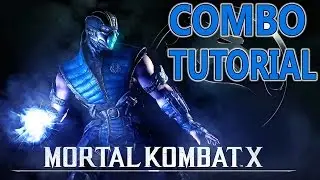 Mortal Kombat X SUBZERO Combos - CRYOMANCER  Combo Tutorial