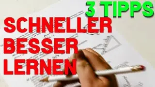 3 Tipps um schneller und besser für Prüfungen zu lernen