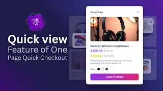 Quick View in Plugin in One Page Quick Checkout for WooCommerce Plugin | Plugincy Tutorial