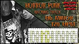 Horror Punk Backing Track | Bb Minor 120 BPM
