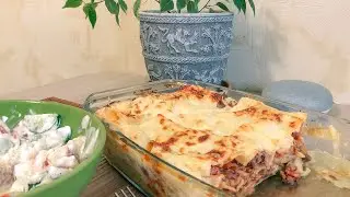Пошаговый рецепт лазаньи с фаршем, готовим дома