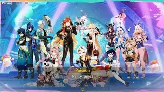 Party time! genshin impact New update video 