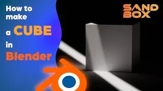 How to make a CUBE in Blender 🧊