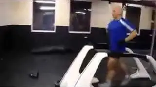 Little Legs treadmill chalenge..