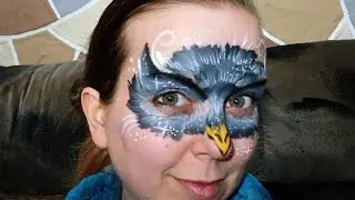 maquillage de hibou!