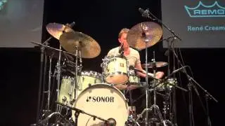 Rene Creemers Drum solo at Adams Drumworld festival 2012