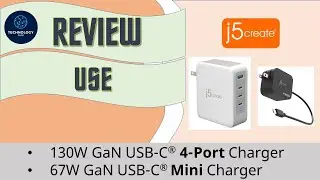 j5create JUP43130 (130W 4 Ports) & JUP1565NF (67W ) Review