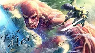 Attack On Titan - AMV - 『 Anime Music Video』- Hero [SKILLET]