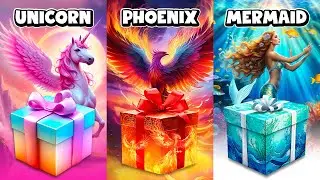 Choose Your Gift! 🎁 Unicorn, Phoenix or Mermaid 🦄🌈🐦🧜‍♀️