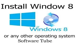 How To Install Window 8 From USB Flash Drive Without ISO File Urdu/Hindi