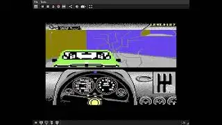 Test Drive II The Duel (1989) - C64 - Distinctive Software / Accolade - Gameplay