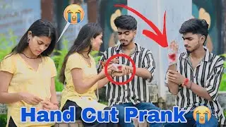 Real Hand Cut Prank 😭(Prank on Bestfriend( Gone Emotional)🥲