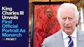 King Charles III Unveils First Official Portrait As Monarch