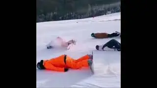 snowboarding