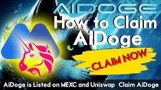 How to Claim AiDoge Token on MetaMask Wallet | AiDoge is Listed on MEXC and Uniswap | Claim AiDoge