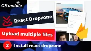 React Dropzone #2 Install react dropzone packages