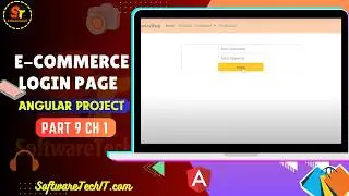 Angular ep 9 part 1 : Create Login Page In Angular App | Create Ecommerce angular website