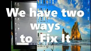 How to solve Black and White Screen Problem in Windows 10 (Hindi)✅