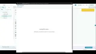 Render PDF in an external window