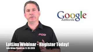 Brian Pasch Invites You to a LotLinx Webinar- Register Today!