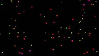 Colorful Balloons Light Video Effect | Video Overlay 116 | Particles Effect | No Copyright Effect