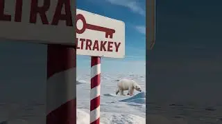 Polar Bear Walking – Free Green Screen Loop