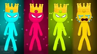 Stickman Best MINIGAMES Tournament - Stickman Party 1 2 3 4 Gameplay
