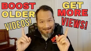 DO this to BOOST older videos, GET more VIEWS!