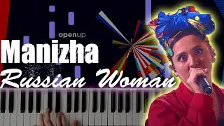 Manizha - Russian Woman (Piano Cover) | Eurovision 2021