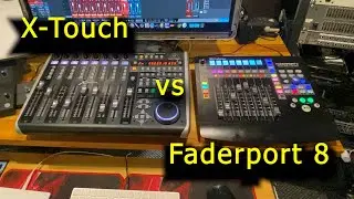 Presonus Faderport 8 vs Behringer X-Touch(Faders noise and size. Please read the description).