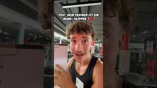 POV: Dein Trainer im gym ist ein Beine-Skipper…🦵❌